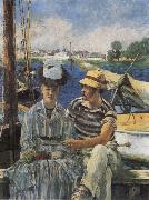 Edouard Manet Argenteuil oil painting on canvas